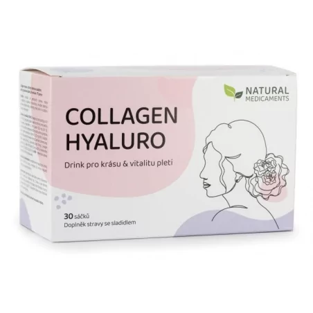 Collagen Hyaluro Natural Medicaments - 30 sáčků