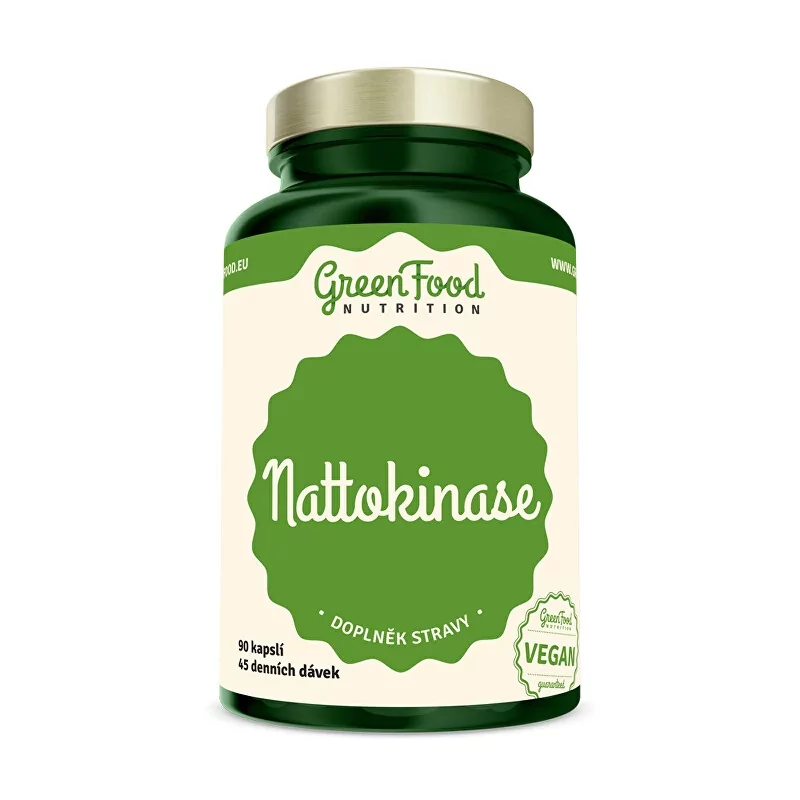 Nutrition Nattokinase 20.000FU GreenFood - 90 kapslí