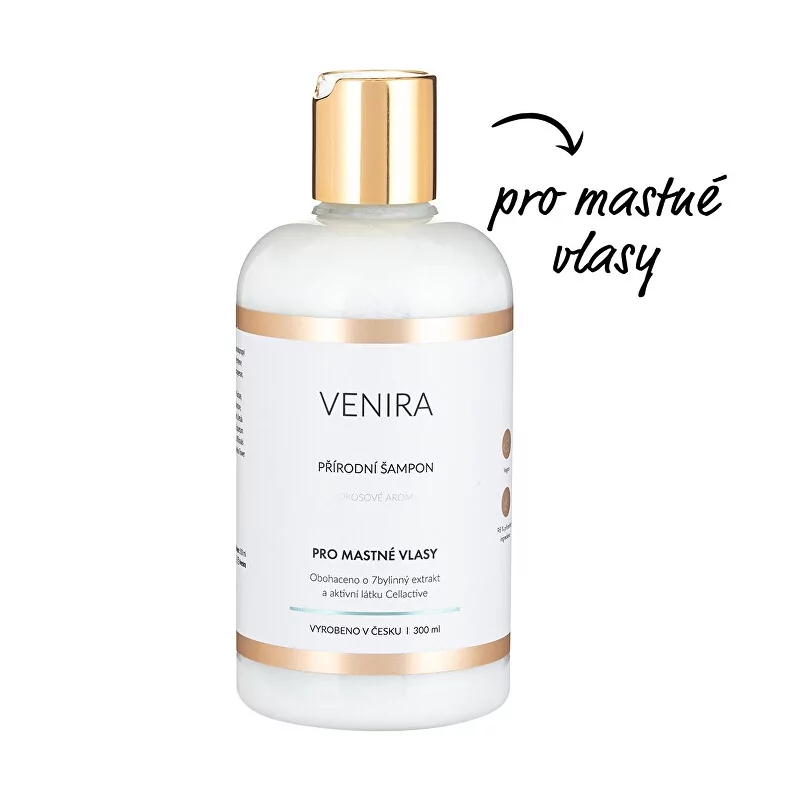 Šampon pro mastné vlasy Venira - 300 ml