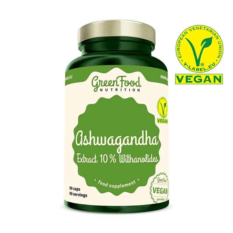 Ashwagandha Extract GreenFood - 90 kapslí