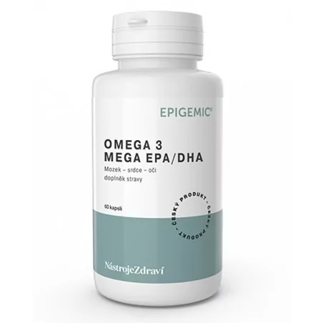 Omega 3 Mega EPA/DHA Epigemic - 60 kapslí