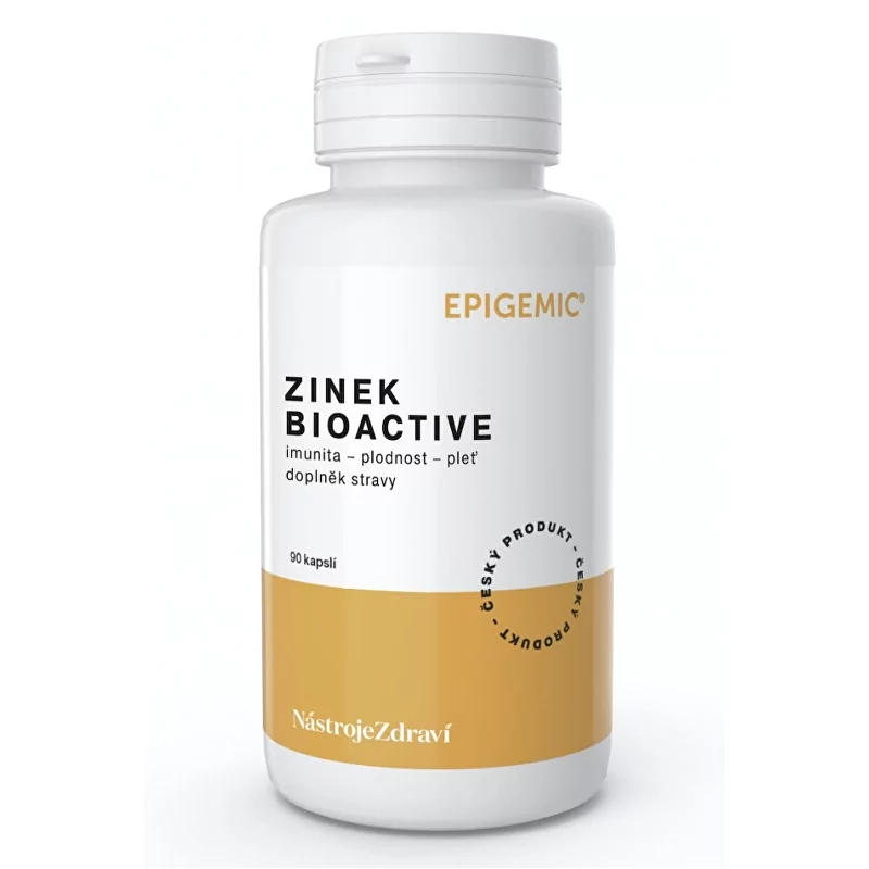 Zinek BioActive Epigemic - 90 kapslí