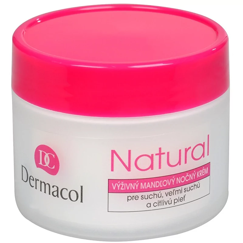 Výživný mandlový noční krém Natural Dermacol - 50 ml