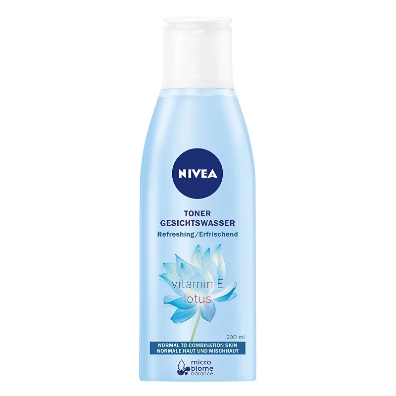 Osvěžující čisticí pleťová voda pro normální až smíšenou pleť (Refreshing Toner) Nivea - 200 ml