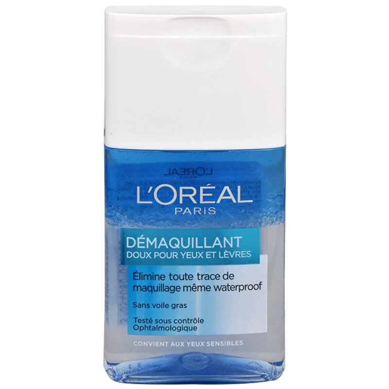 Dvoufázový odličovač očí a rtů (Gentle Make-Up Remover for Eyes & Lips) L´Oréal Paris - 125 ml