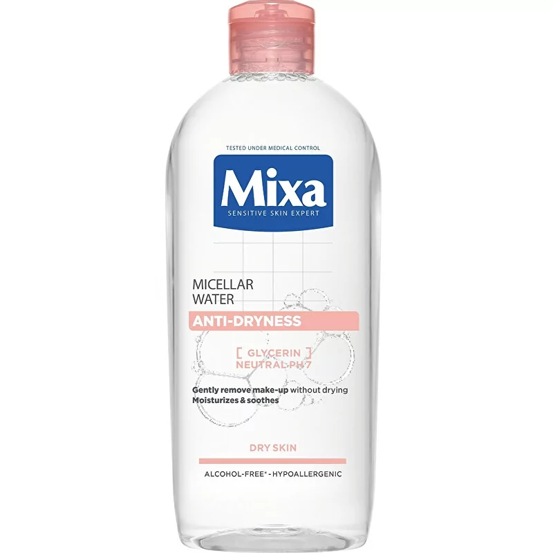 Micelární voda proti vysušování pleti Mixa - 400 ml