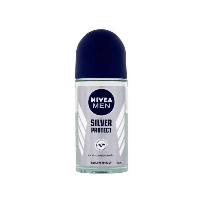 Kuličkový antiperspirant pro muže Silver Protect Dynamic Power Nivea - 50 ml