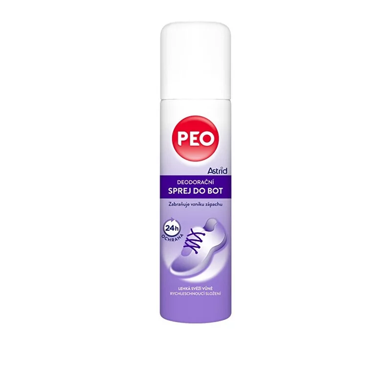 Antibakteriální deodorační sprej do bot PEO Astrid - 150 ml