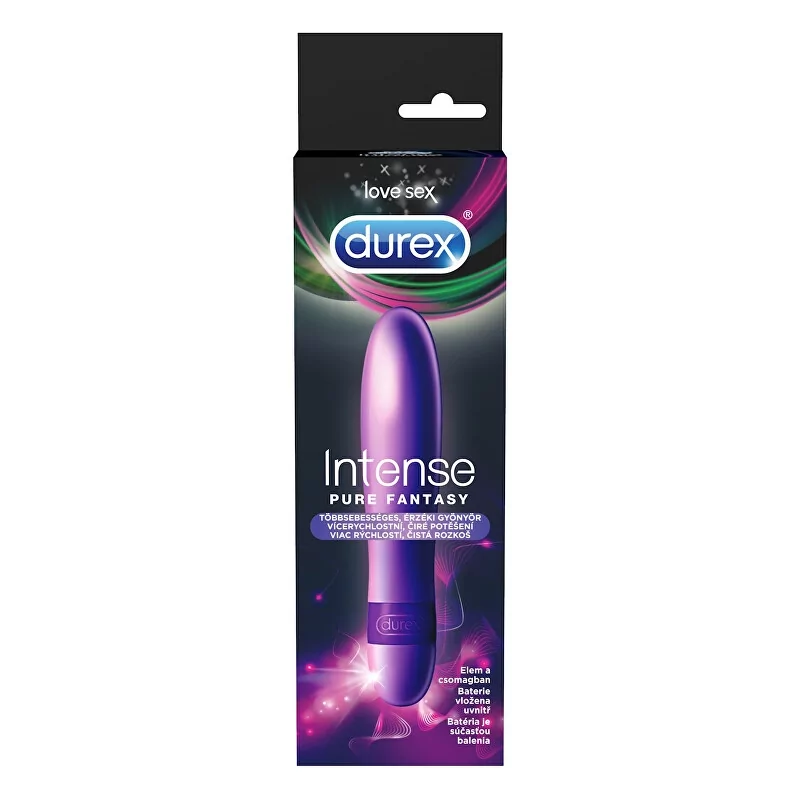 Vibrátor Intense Pure Fantasy Durex - 1 ks