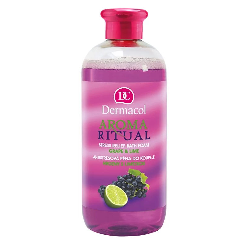 Antistresová pěna do koupele hrozny s limetkou Aroma Ritual Dermacol - 500 ml