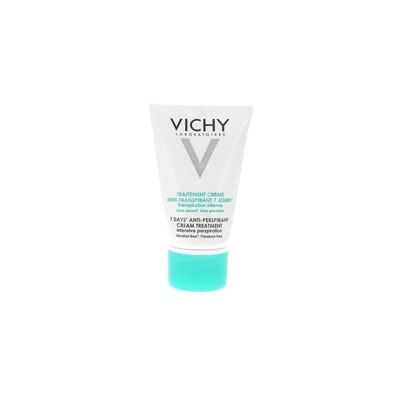 Krémový deodorant bez alkoholu (7 Days Anti-Perspirant Cream Treatment) Vichy - 30 ml