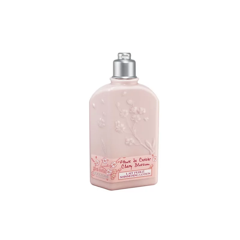 Třpytivé tělové mléko Cherry Blossom (Shimmering Lotion) L`Occitane en Provence - 250 ml