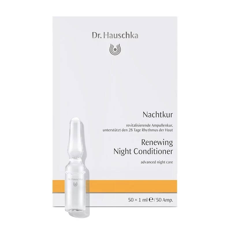 Pleťové obnovující noční sérum v ampulích (Renewing Night Conditioner) Dr. Hauschka - 50 x 1 ml