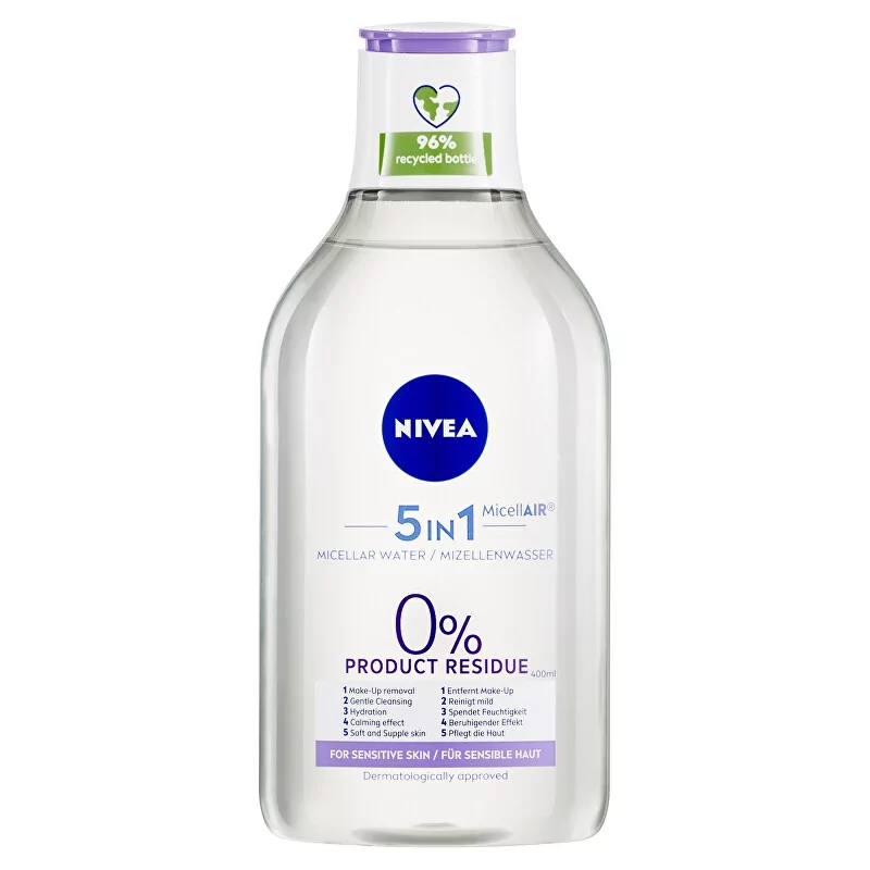 Zklidňující pečující micelární voda (Micellar Water) Nivea - 400 ml