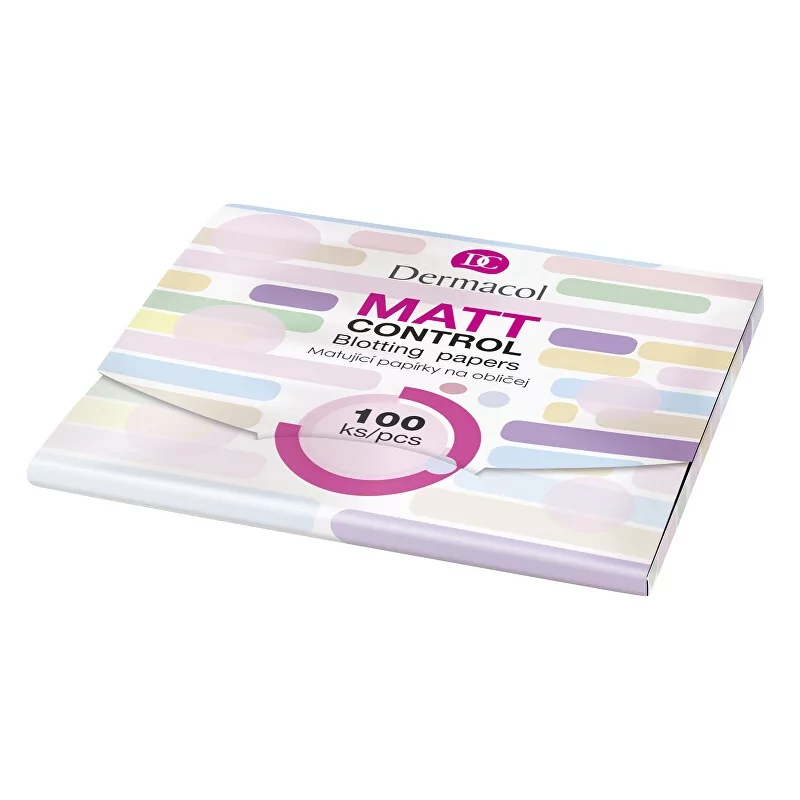 Zmatňující papírky Matt Control (Blotting Papers) Dermacol - 100 ks