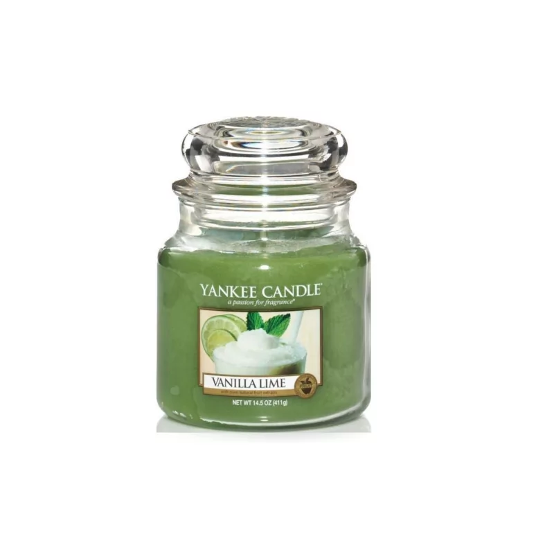 Aromatická svíčka Classic střední Vanilla Lime Yankee Candle - 411 g