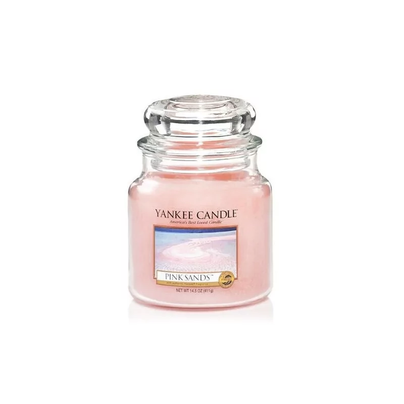 Aromatická svíčka střední Pink Sands Yankee Candle - 411 g