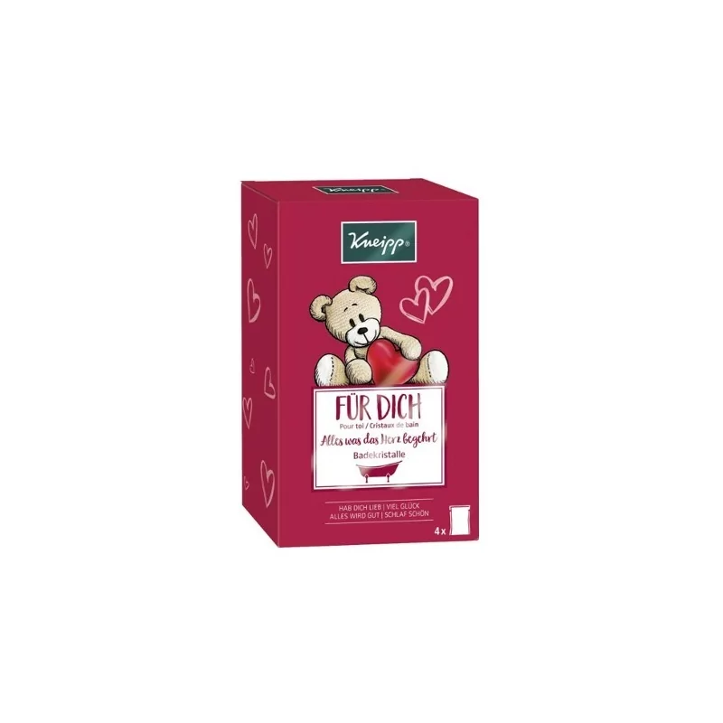 Sada dětské soli do koupele Kneipp - 4 x 60 g