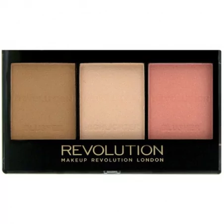 Rozjasňující konturovací sada na obličej (Ultra Brightening Contour Kit) Revolution / Odstín: C01