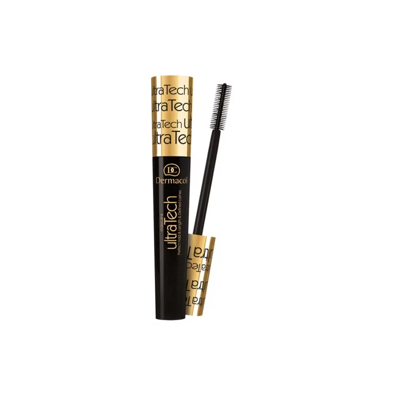 Tvarující a prodlužující řasenka Ultra Tech (Perfect Hold Mascara) Dermacol / Odstín: Černá - 10 ml