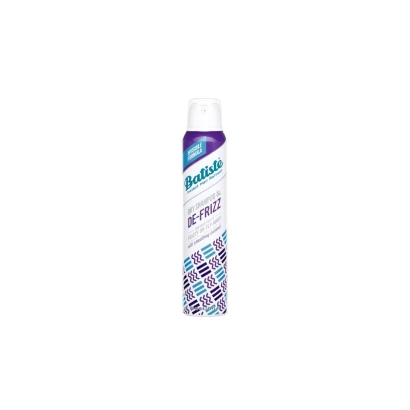 Suchý šampon na kudrnaté a nepoddajné vlasy De-Frizz (Dry Shampoo) Batiste - 200 ml