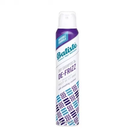 Suchý šampon na kudrnaté a nepoddajné vlasy De-Frizz (Dry Shampoo) Batiste - 200 ml