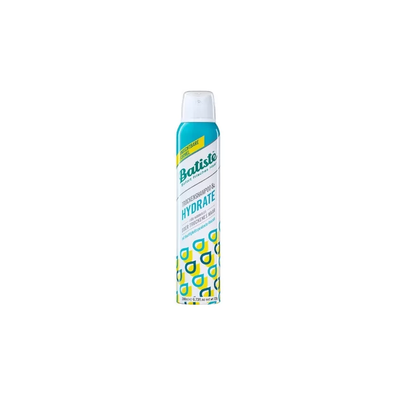 Suchý šampon na normální a suché vlasy Hydrate (Dry Shampoo) Batiste - 200 ml