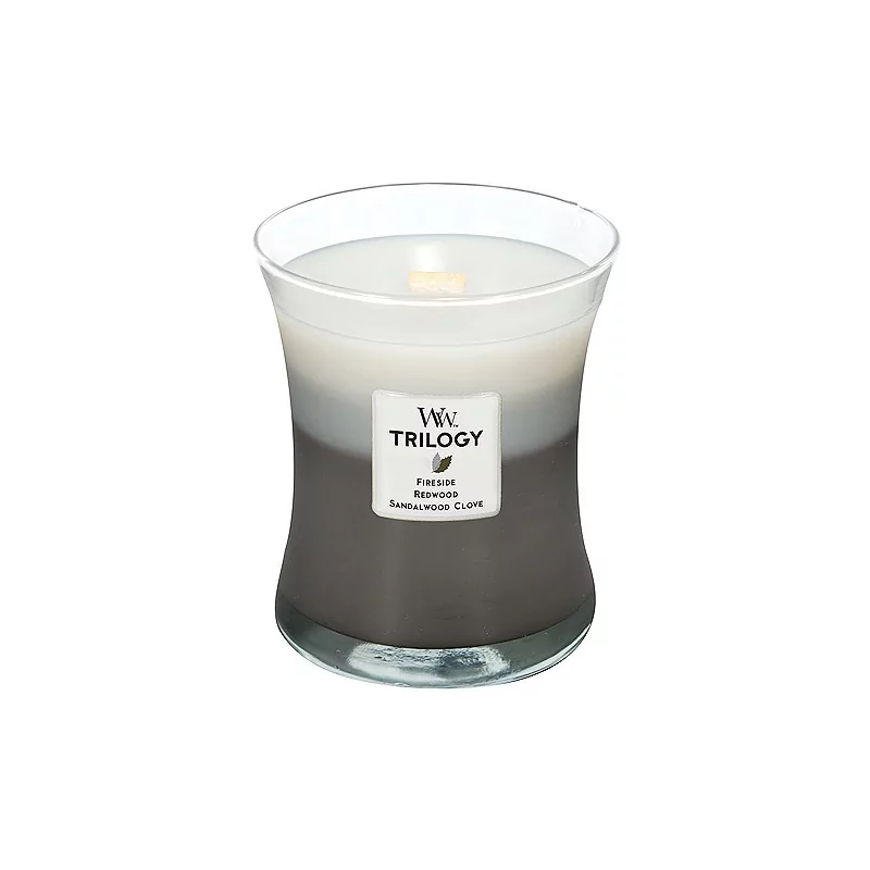 Vonná svíčka váza Trilogy Warm Woods WoodWick - 275 g