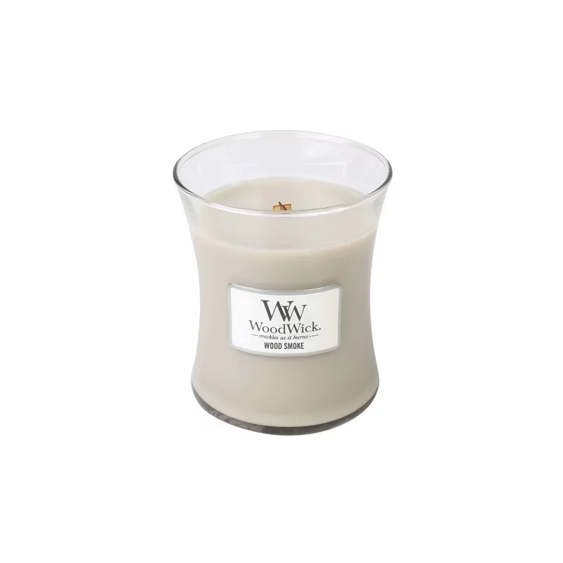 Vonná svíčka váza Wood Smoke WoodWick - 275 g