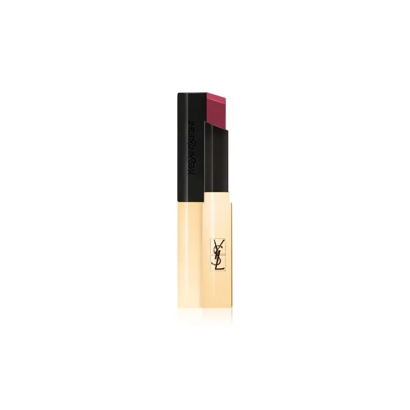 Tenká matující rtěnka s koženým efektem Rouge Pur Couture The Slim Yves Saint Laurent / Odstín: 23 Mystery Red - 2,2 g