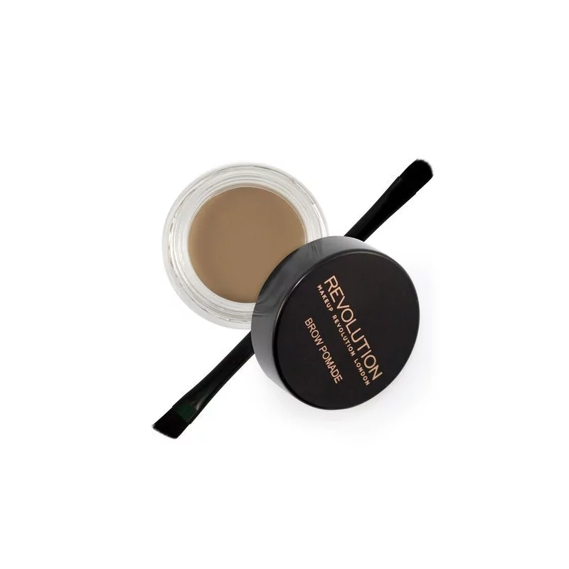 Voděodolná pomáda na obočí (Brow Pomade) Revolution / Odstín: Dark Brown - 2,5 g