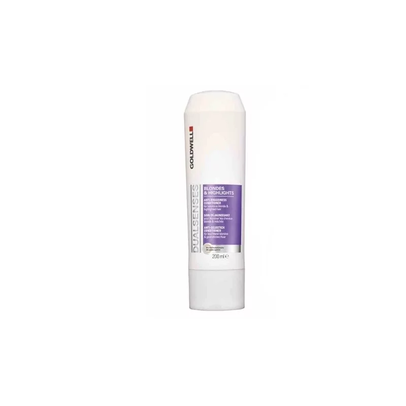 Kondicionér pro blond a melírované vlasy Dualsenses Blondes & Highlights (Anti-Brassiness Conditioner) Goldwell - 200 ml