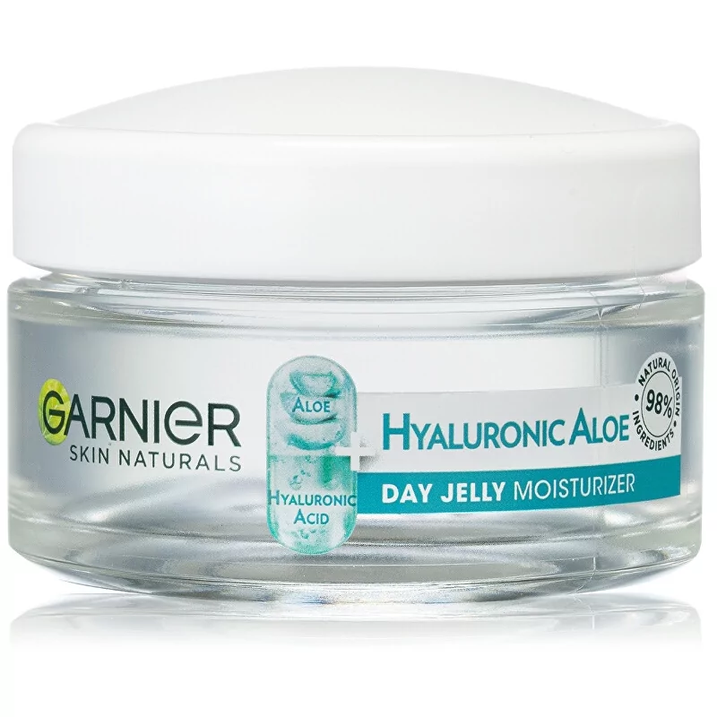 Hydratační gel pro normální a smíšenou pleť Hyaluronic Aloe Jelly (Daily Moisturizing Care) Garnier - 50 ml