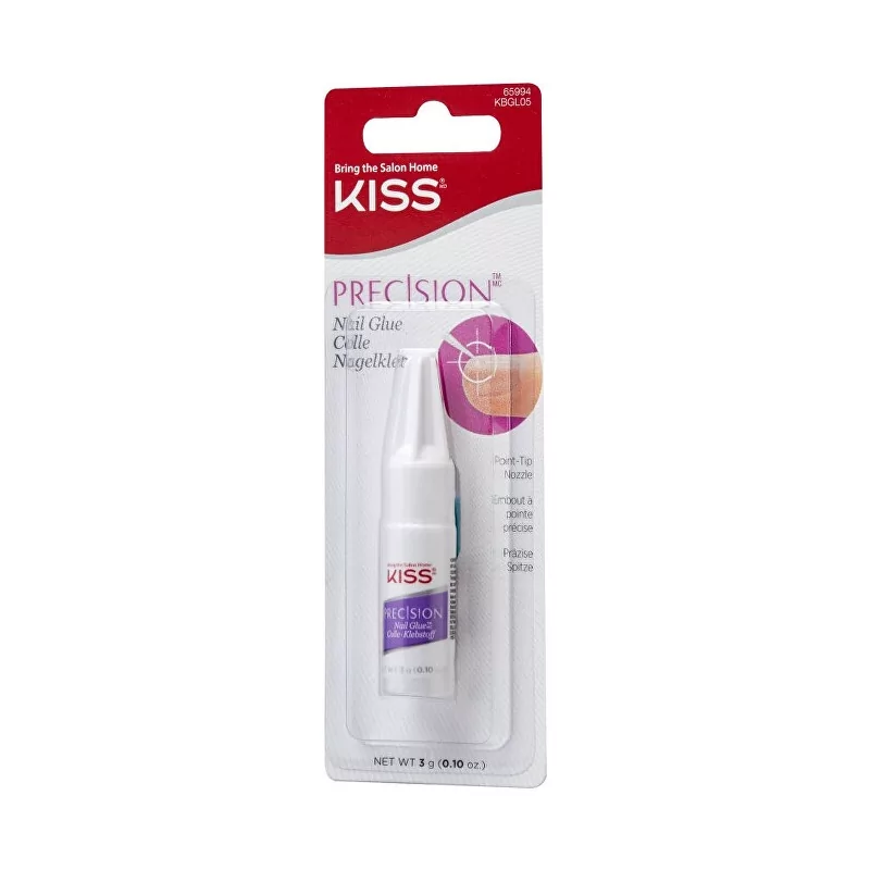 Přesné lepidlo na nehty rychleschnoucí Precision (Nail Glue) KISS - 3 g