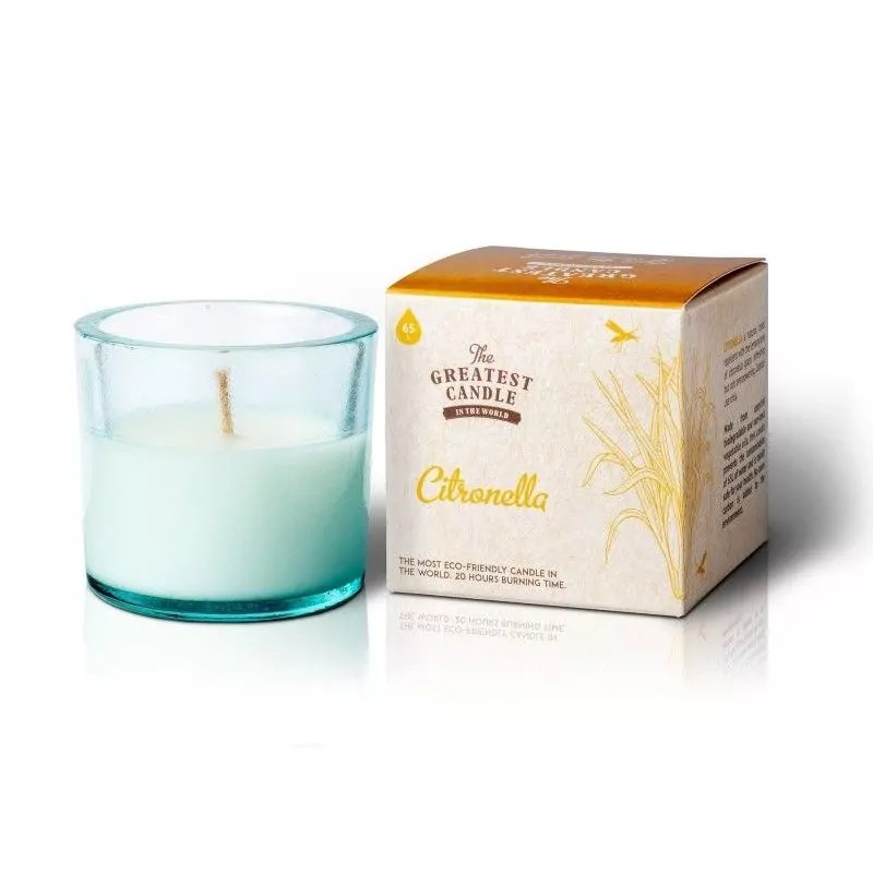 Vonná sviečka v skle s arómou citronely The Greatest Candle - 130 g