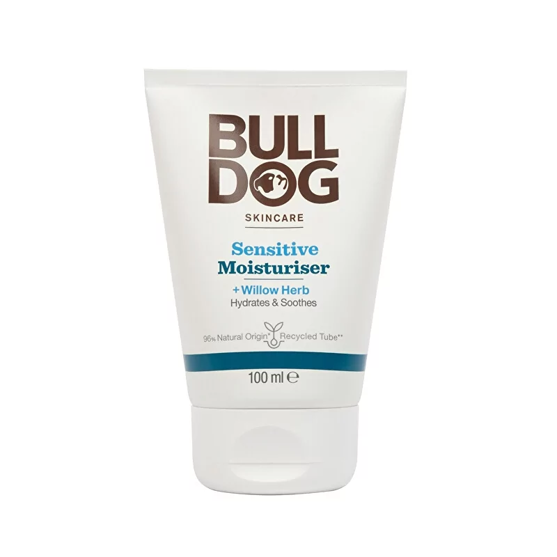 Hydratační krém pro muže pro citlivou pleť Sensitive Moisturiser Bulldog - 100 ml