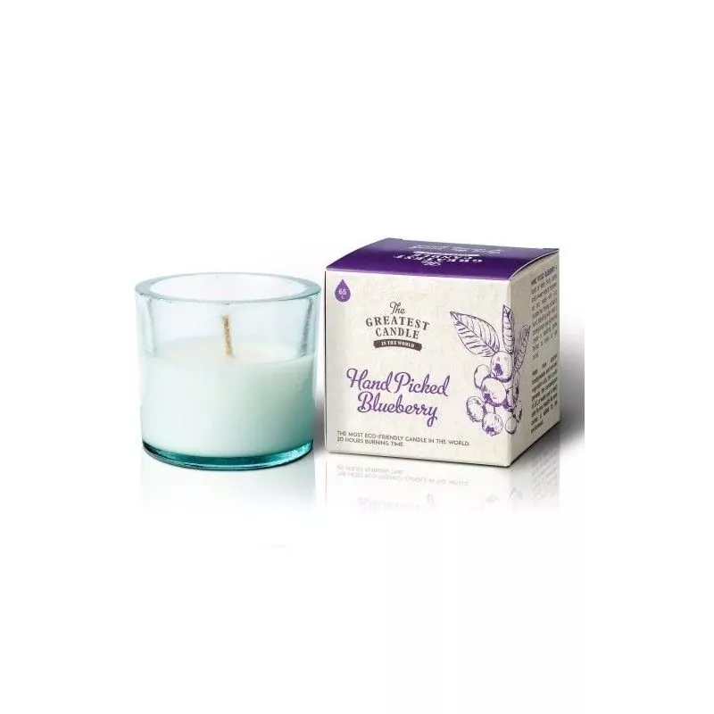 Vonná sviečka v skle s arómou čučoriedky The Greatest Candle - 75 g