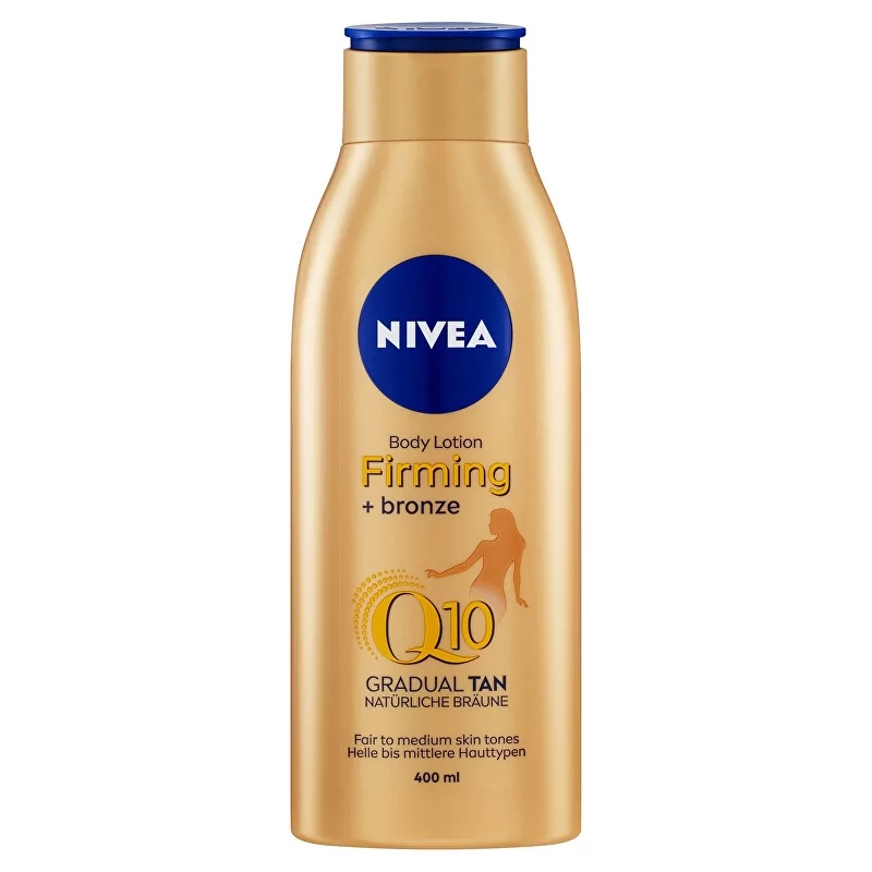 Zpevňující tónovací tělové mléko Q10 Firming + Bronze (Body Lotion) Nivea - 400 ml