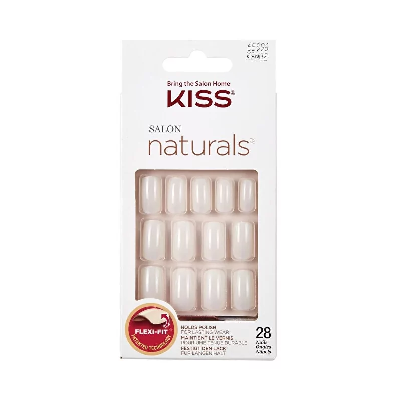 Přírodní nehty vhodné pro lakování 65996 Salon Naturals (Nails) KISS - 28 ks