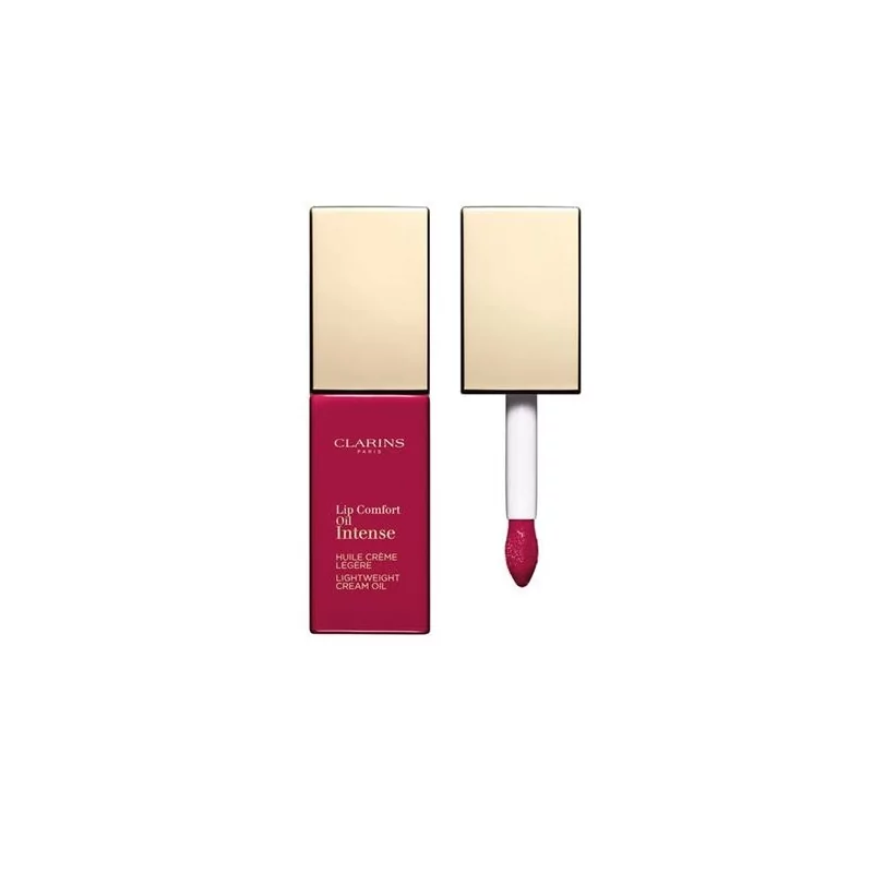 Olejový lesk na rty Lip Comfort Oil Intense (Lightweight Cream Oil) Clarins / Odstín: 05 Intense Pink - 7 ml