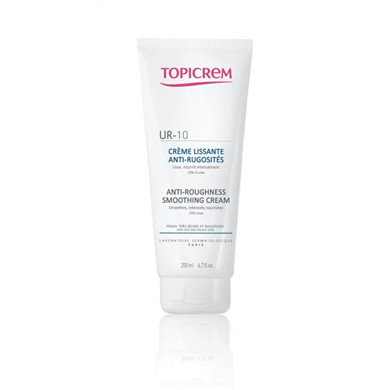 Tělový krém na hrubou a suchou pokožku UR10 (Anti Roughness Smoothing Cream) Topicrem - 200 ml