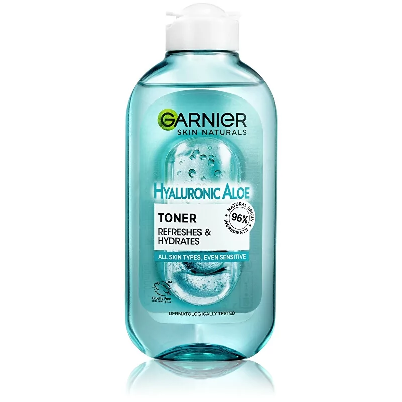 Hydratační pleťová voda Skin Naturals (Hyaluronic Aloe) Garnier - 200 ml