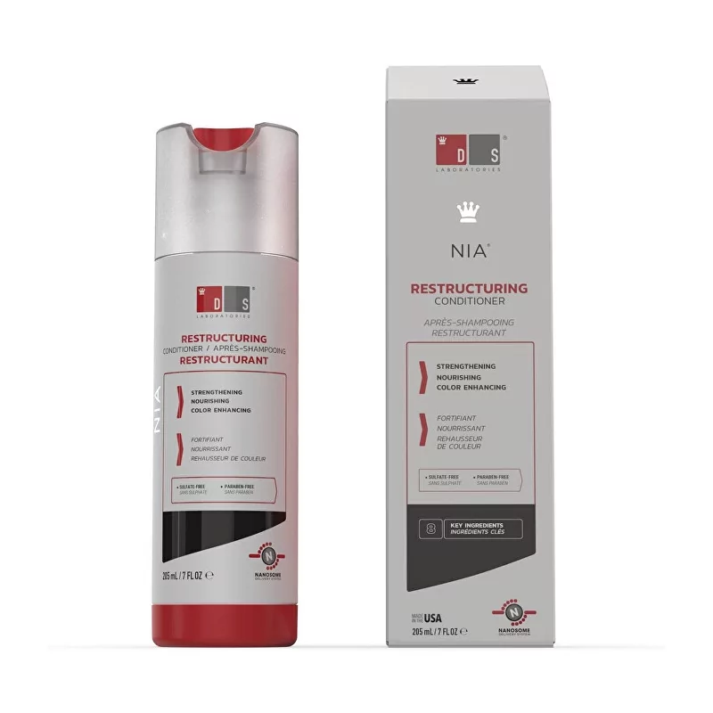 Kondicionér na poškozené vlasy Nia (Restructuring Conditioner) DS Laboratories - 205 ml