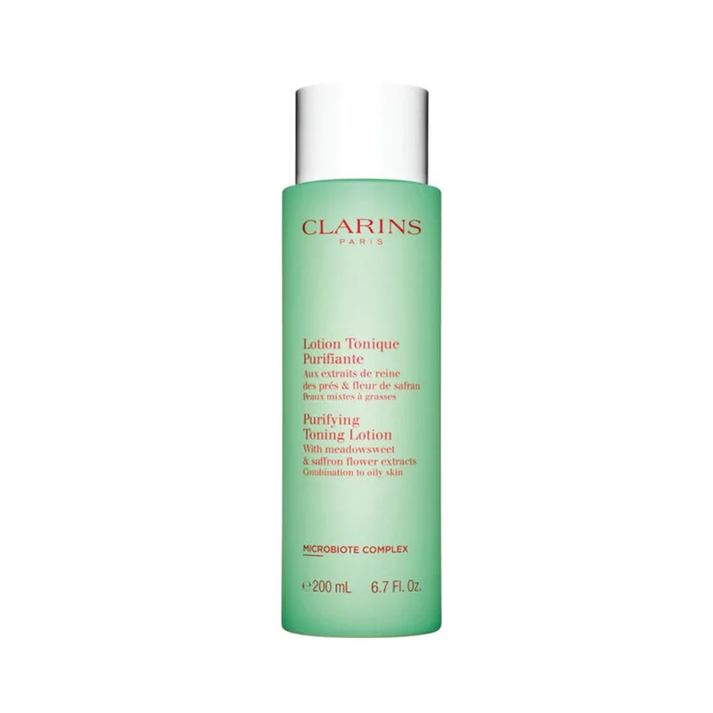 Tonizační voda pro smíšenou až mastnou pleť (Purifying Toning Lotion) Clarins - 200 ml