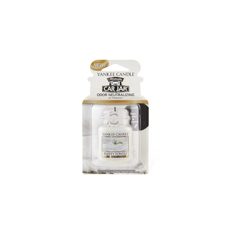 Luxusní visačka do auta Fluffy Towel Yankee Candle - 1 ks