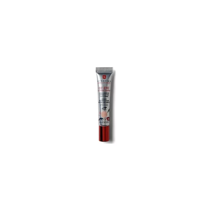 Rozjasňující oční CC krém CC Eye (Radinance Eye Contour Cream) Erborian / Odstín: Doré - 10 ml