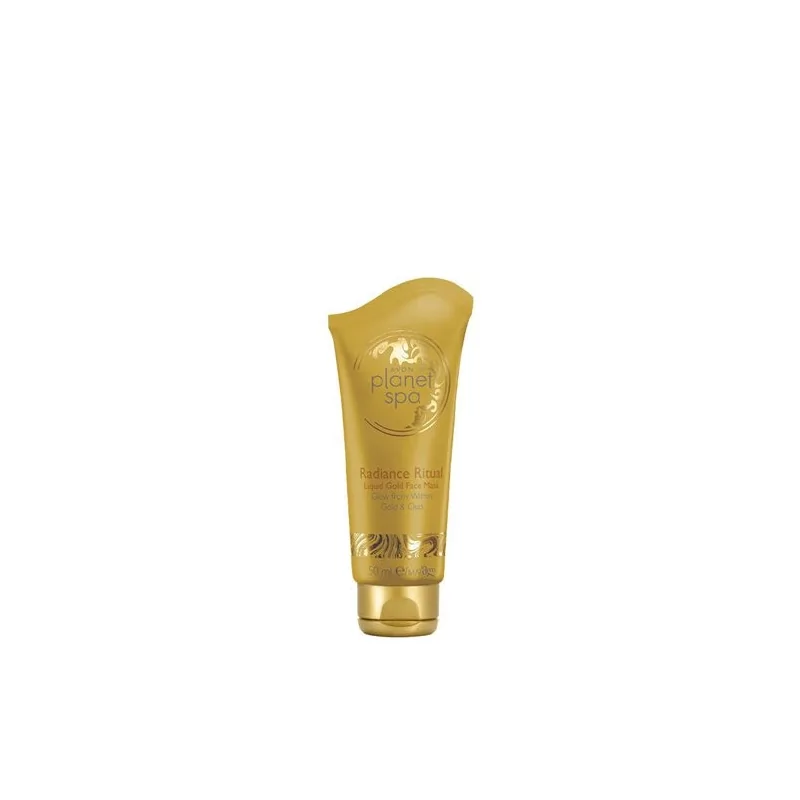 Rozjasňující pleťová maska se zlatými částečkami Planet Spa Radiance Ritual (Liquid Gold Face Mask) Avon - 50 ml