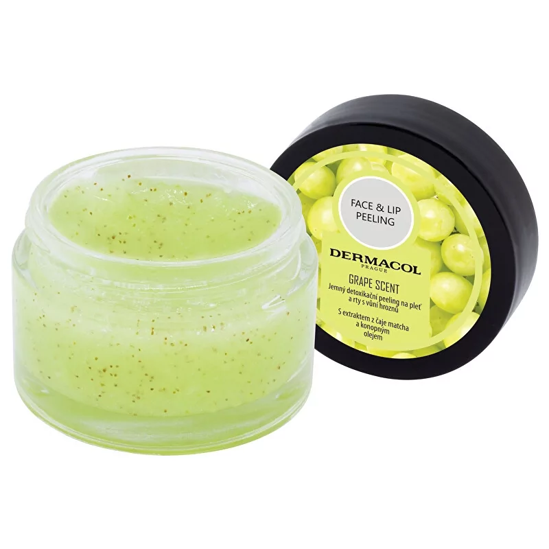 Detoxikační cukrový peeling na obličej a rty (Detoxifiying Face and Lip) Dermacol - 50 g