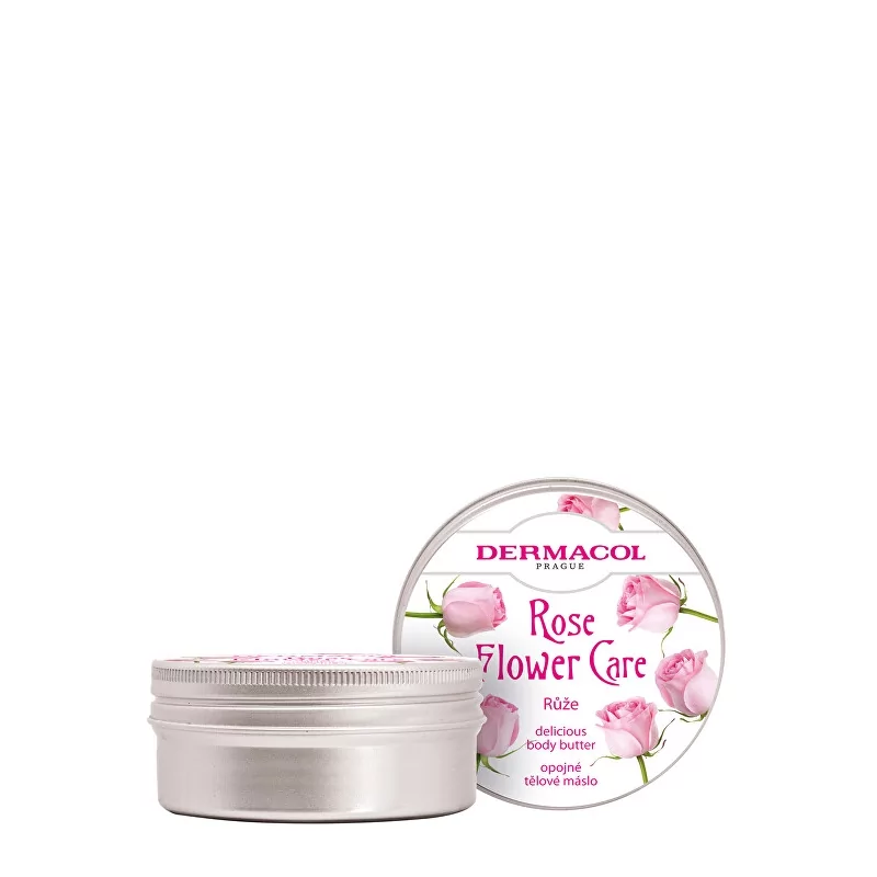 Opojné tělové máslo Růže Flower Care (Delicious Body Butter) Dermacol - 75 ml