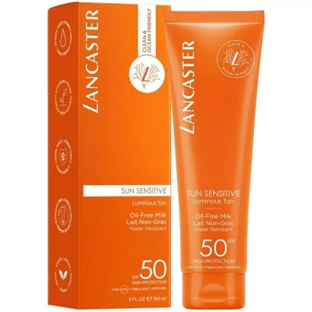 Ochranné mléko SPF 50 Sun Sensitive (Oil-free Milk) Lancaster - 150 ml